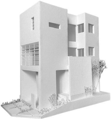 住宅の建築模型