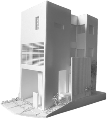建築模型(正面外観)