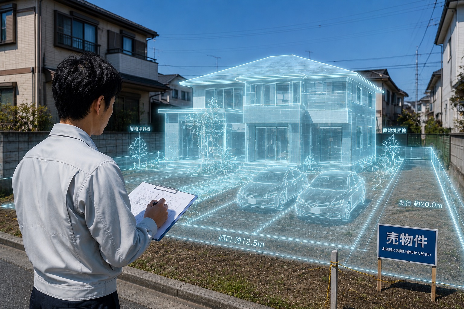 RC造物件の現地調査